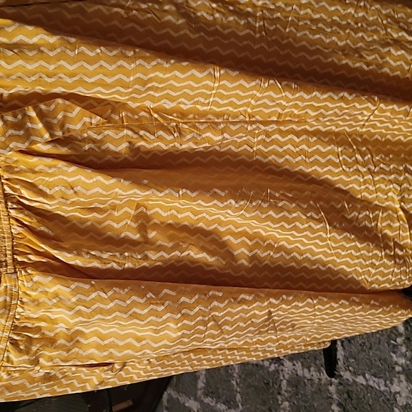 Chevron striped halterback dress. - Picture 2 of 5